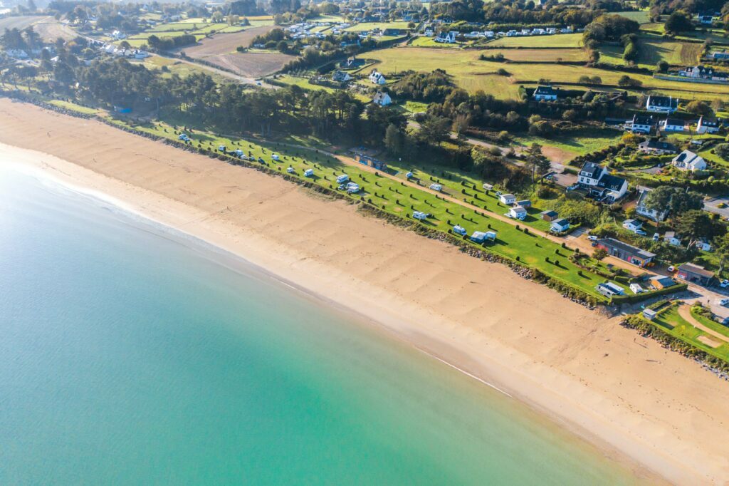 Plage du Fond de la Baie, Locquirec - Baie de Morlaix Bretagne