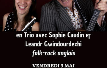 Concert au Ti Wanik Simon Scardanelli en Trio avec Sophie Caudin... Le 3 mai 2024